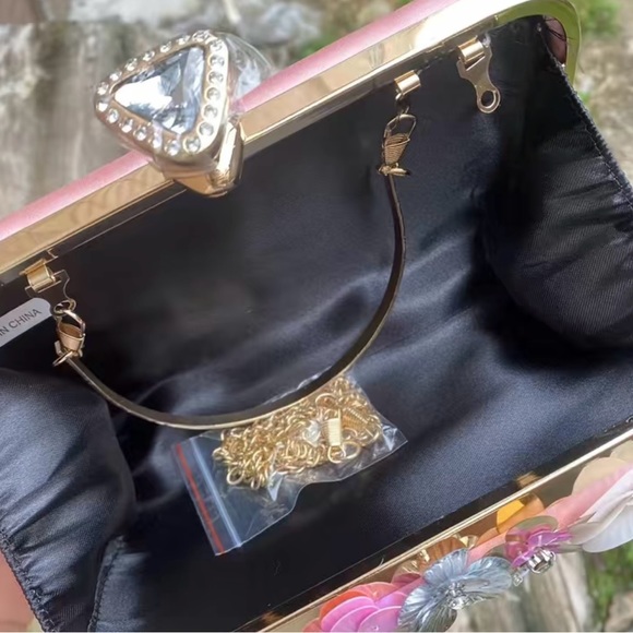 Jane Chic Designs Pink Blooming Bliss Clutch - Picture 2 of 7